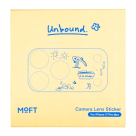 Прозрачная накладка для камеры MOFT Unbound Art Sticker для iPhone 17 Pro - фото 3