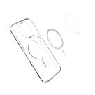 Прозрачный чехол MagSafe Spigen Ultra Hybrid MagFit для iPhone 15 Pro - фото 17