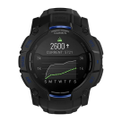 Спортивные часы Garmin Instinct 3, 50 мм, AMOLED, силиконовый ремешок цвета «чёрный/синий» - фото 5