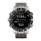 Спортивные часы Garmin MARQ Aviator (Gen 2), титановый блочный браслет, чёрный силиконовый ремешок - фото 14