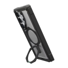 Защитный прозрачный чехол MagSafe с подставкой UAG Plasma XTE для Samsung Galaxy S26 Ultra - фото 9