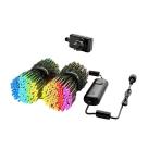 Умная уличная гирлянда «Нити» Twinkly Strings HD RGB + W (38,5 м, 700 светодиодов)