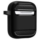 Термополиуретановый чехол с карабином Spigen Rugged Armor для AirPods 1-го и 2-го поколений - фото 5