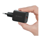 Сетевое зарядное устройство Deppa мощностью 33 Вт (USB-C, USB-A) (GaN) - фото 2