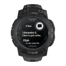 Спортивные часы Garmin Instinct 3, 45 мм, Solar, Tactical Edition, чёрный силиконовый ремешок - фото 11
