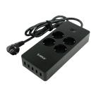 Сетевой фильтр ORICO (1,5 м) (HPC-4A5U V1) - фото 2