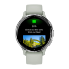 Спортивные часы Garmin Venu 3S, 41 мм, силиконовый ремешок серо-шалфейного цвета - фото 3