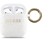 Силиконовый чехол с карабином GUESS для AirPods - фото 6