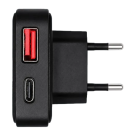 Сетевое зарядное устройство COVET Interior Charger мощностью 65 Вт (USB-C, USB-A) (GaN) - фото 3