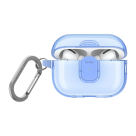 Прозрачный чехол с карабином и защёлкой Uniq Glase Pro для AirPods Pro 2 - фото 2