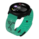 Спортивные часы Suunto Race S Titanium Courtney, светящийся в темноте бирюзово-жёлтый силиконовый ремешок - фото 3