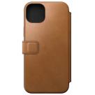 Кожаный чехол-книжка MagSafe Nomad Modern Leather Folio для iPhone 15 Plus - фото 12