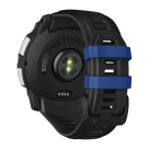 Спортивные часы Garmin Instinct 3, 50 мм, Solar, силиконовый ремешок цвета «чёрный/синий» - фото 15