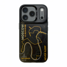 Пластиковый чехол MagSafe Benks Dynamic City «Москва» для iPhone 17 Pro