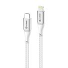Кабель с нейлоновой оплёткой ALOGIC Super Ultra USB-C/Lightning (1,5 м; MFi)