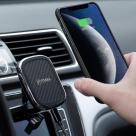 Автомобильный держатель с беспроводной зарядкой Pitaka MagEZ Mount Qi CD Slot CMD3001Q (10 Вт) - фото 4
