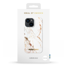 Пластиковый чехол IDEAL OF SWEDEN Printed Case Carrara Gold для iPhone 13 mini - фото 3