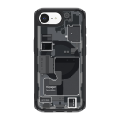 Пластиковый чехол MagSafe Spigen Ultra Hybrid Zero One MagFit для iPhone 16e