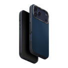 Кожаный чехол MagSafe Uniq Lyden DS для iPhone 17 Pro Max
