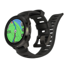Спортивные часы Suunto Ocean All Black, чёрный силиконовый ремешок - фото 2