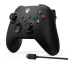 Беспроводной геймпад Microsoft Xbox Wireless Controller (комплект с кабелем) - фото 3