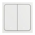 Умный беспроводной двухклавишный выключатель Яндекс Zigbee