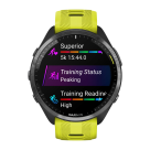 Спортивные часы Garmin Forerunner 965, силиконовый ремешок цвета чёрный/«электрический жёлтый» - фото 8