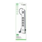 Сетевой фильтр Belkin (2 м, 4 розетки, 2 USB-A) (BSV401) - фото 4