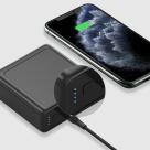Аккумулятор со встроенным адаптером питания ROCK Sugar (10000 мА·ч, 18 Вт, USB-A QC 3.0, USB-C PD) - фото 8