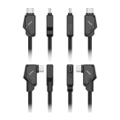 Кабель с оплёткой Aulumu M07 Carbon Fiber USB-C (USB 3.2 Gen 2) (2 м) - фото 2