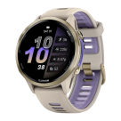 Спортивные часы Garmin Forerunner 970, силиконовый ремешок цвета «французский серый»/дымчато-синий - фото 2
