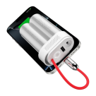 Внешний аккумулятор со встроенным кабелем SHARGE Pouch Mini (10000 мА·ч) - фото 6