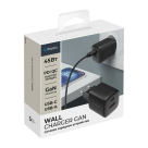 Сетевое зарядное устройство Deppa мощностью 45 Вт (USB-C, USB-A) (GaN) - фото 3
