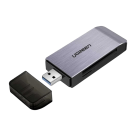 Картридер Ugreen USB-A 3.0 — microSD, SD, CF, MS (CM180)