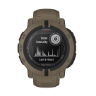 Спортивные часы Garmin Instinct 2 Solar Tactical Edition, 45 мм, силиконовый ремешок цвета «койот» - фото 4