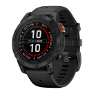 Спортивные часы Garmin fenix 7 Pro Solar Edition, 47 мм, чёрный силиконовый ремешок - фото 8