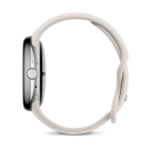 Умные часы Google Pixel Watch 3, 45 мм, Wi-Fi, «полированный серебристый» корпус, ремешок фарфорового цвета (японская версия) - фото 3