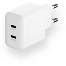 Сетевое зарядное устройство uBear Motion мощностью 45 Вт (2 USB-C) (GaN)