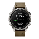 Спортивные часы Garmin MARQ Adventurer (Gen 2) Damascus Steel Edition, гибридный ремешок, чёрный силиконовый ремешок - фото 2