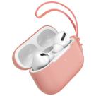 Силикагелевый чехол с ремешком Baseus Let's go для AirPods Pro - фото 19
