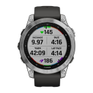 Спортивные часы Garmin fenix 7 Standard Edition, 47 мм, графитовый силиконовый ремешок - фото 10