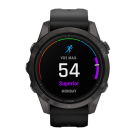 Спортивные часы Garmin epix Pro (Gen 2) Sapphire Edition, 42 мм, чёрный силиконовый ремешок - фото 12