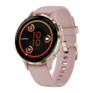 Спортивные часы Garmin Venu 3S, 41 мм, силиконовый ремешок цвета «пыльная роза» - фото 2