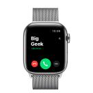 Часы Apple Watch Series 8, 41 мм, сталь серебристого цвета, миланский сетчатый браслет