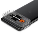 Защитное стекло для камеры с установочной формой Spigen Optik для Google Pixel 7 Pro (комплект — 2 шт.) - фото 3