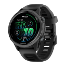 Спортивные часы Garmin Forerunner 570, 42 мм, силиконовый ремешок цвета «полупрозрачный чёрный»/чёрный - фото 2
