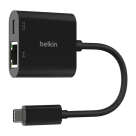 Переходник Belkin Connect USB-C — Gigabit Ethernet, USB-C (INC019) - фото 2
