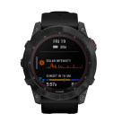 Спортивные часы Garmin fenix 7X Solar Edition, 51 мм, чёрный силиконовый ремешок - фото 6