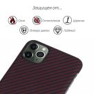 Чехол Pitaka MagCase Twill для iPhone 11 Pro Max Black-Red - фото 5