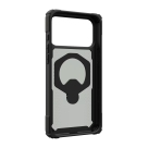 Защитный прозрачный чехол MagSafe с подставкой UAG Plasma XTE 360 для iPhone 17 Pro Max и 18 Pro Max - фото 4